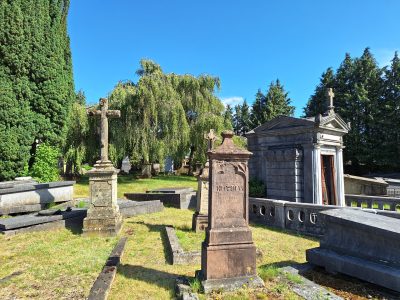 De begraafplaats van Aarlen