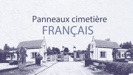 (Français) Panneaux cimetière en français