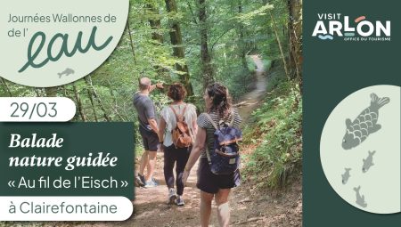 Les Journées Wallonnes de l'Eau : balade nature guidée